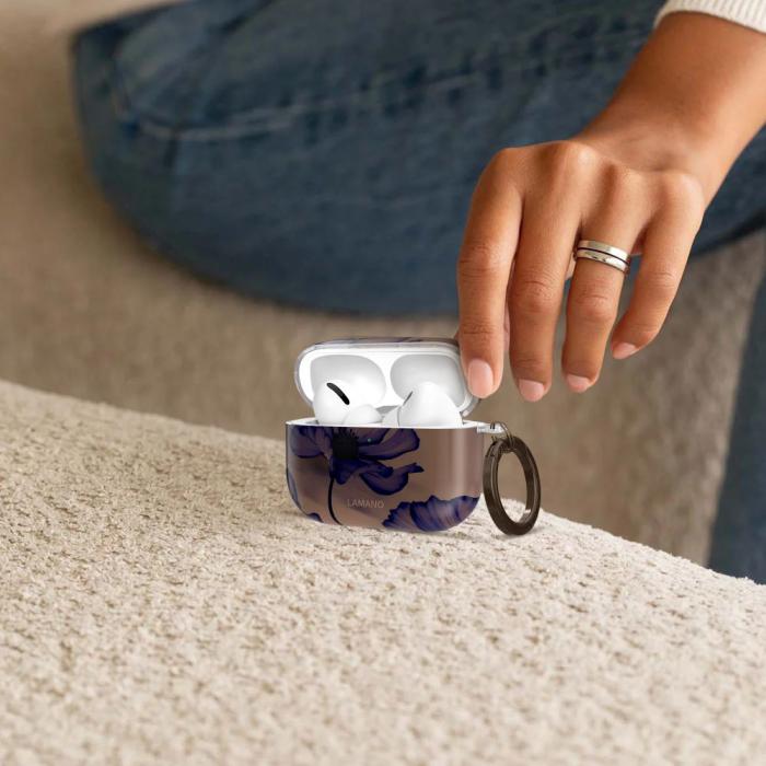 Bild 4, Tech-Protect AirPods Pro 3 Skal Lamano Velvet Night