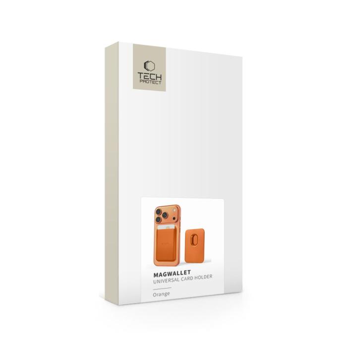 Bild 2, Tech-Protect Magnetisk MagSafe Korthållare Orange