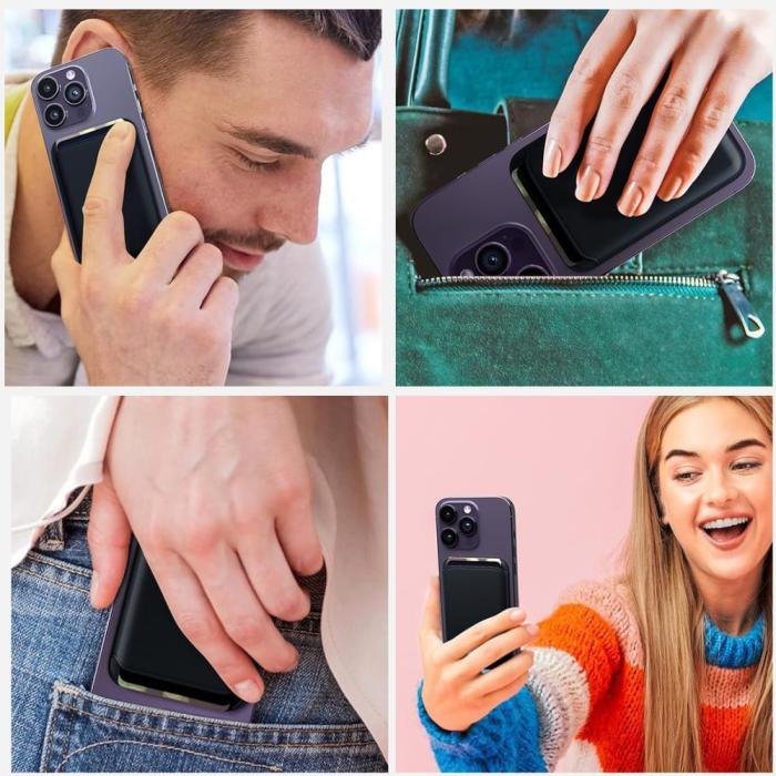 Bild 5, Tech-Protect Magnetisk MagSafe Korthållare Orange