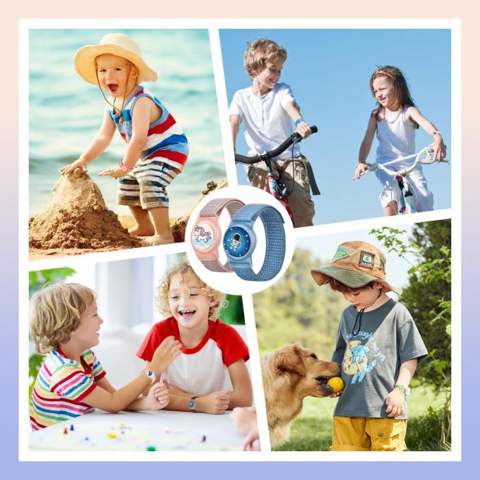 Bild 6, Tech-Protect Apple AirTag Hållare För Barn Nylon Magic Astronaut