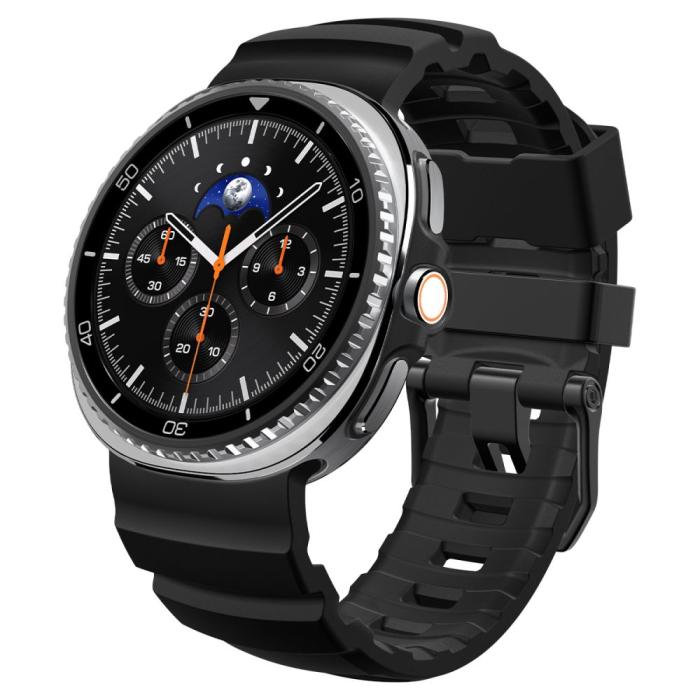 Bild 2, Spigen Galaxy Watch 8 40/44/46 mm Armband Svart