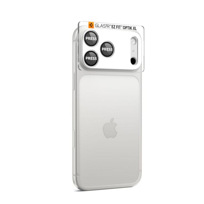 Bild 3, Spigen iPhone 17 Pro Linsskydd Optik Pro GLAS.tR 
