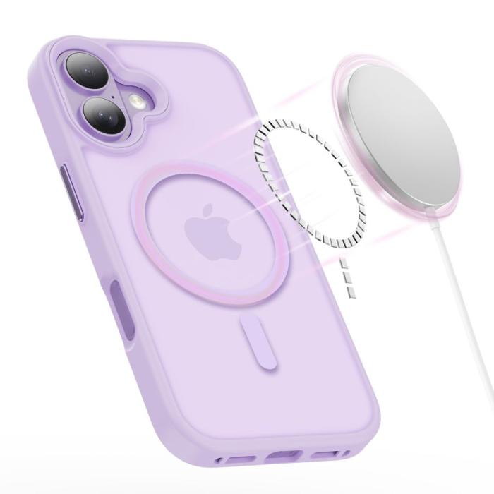 Bild 3, Tech-Protect iPhone 17 Skal MagSafe MagMat Lavender