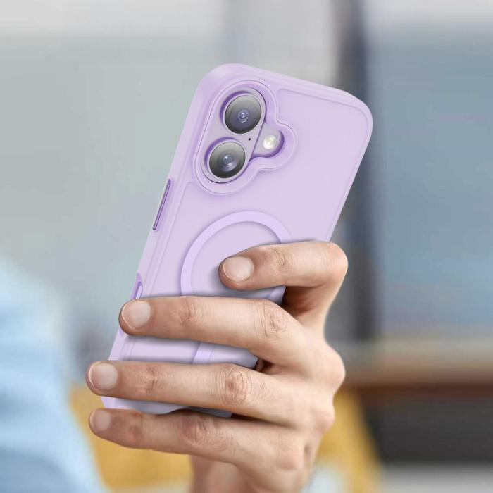 Bild 5, Tech-Protect iPhone 17 Skal MagSafe MagMat Lavender