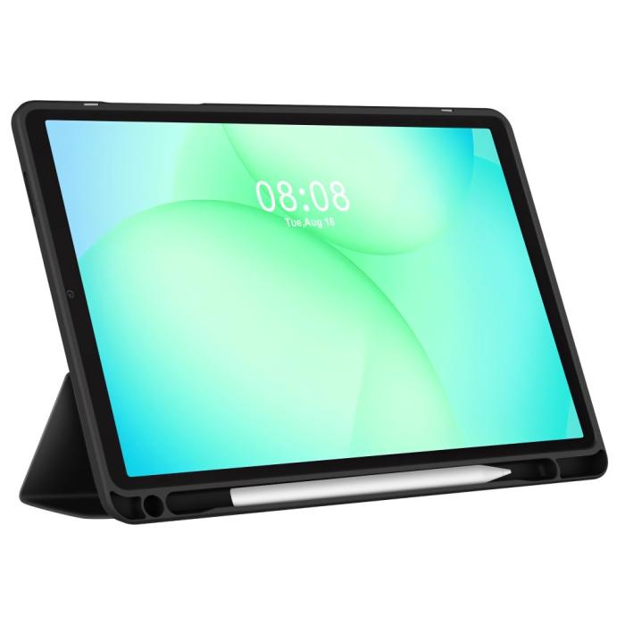 Bild 3, Tech-Protect Galaxy Tab A11/A9 Fodral SC Hybrid Violet Svart