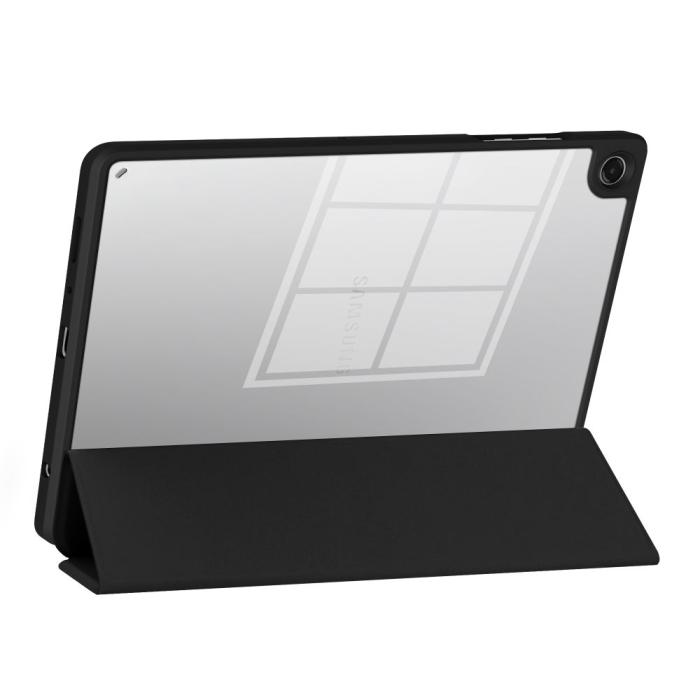 Bild 5, Tech-Protect Galaxy Tab A11/A9 Fodral SC Hybrid Violet Svart