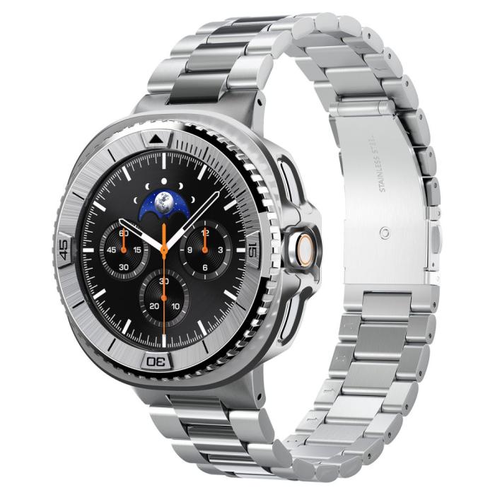 Bild 4, Spigen Galaxy Watch 8 46 mm Skyddande Ring Bezel Tune Pilot Silver