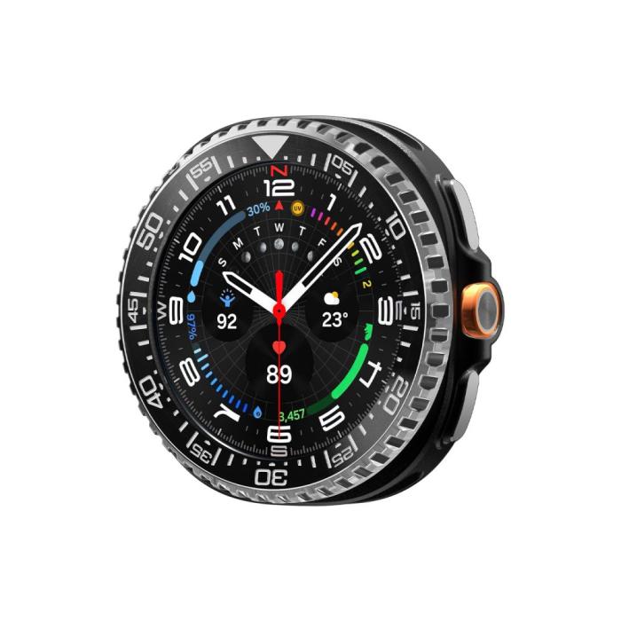 Bild 3, Spigen Galaxy Watch 8 46 mm Skyddande Ring Bezel Tune Diver Svart