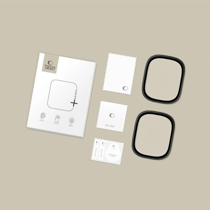 Bild 2, Tech-Protect Apple Watch Ultra 49 mm 2-PACK Skärmskydd GlassRing