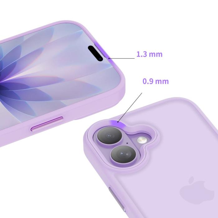 Bild 4, Tech-Protect iPhone 17 Skal MagMat Matte Lavender