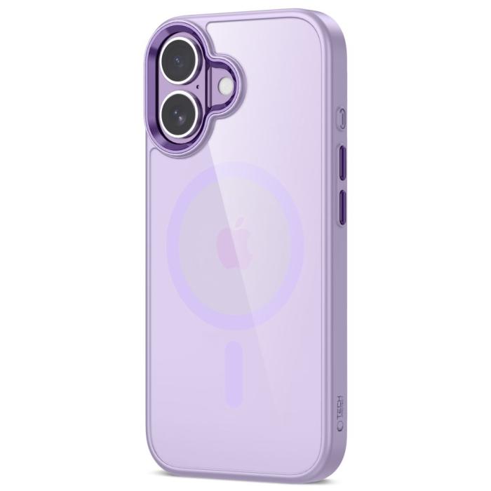 Bild 2, Tech-Protect iPhone 17 Skal MagSafe MagMat Lavender / Clear