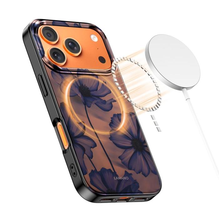 Bild 4, Tech-Protect iPhone 17 Pro Skal MagSafe Lamano Velvet Night