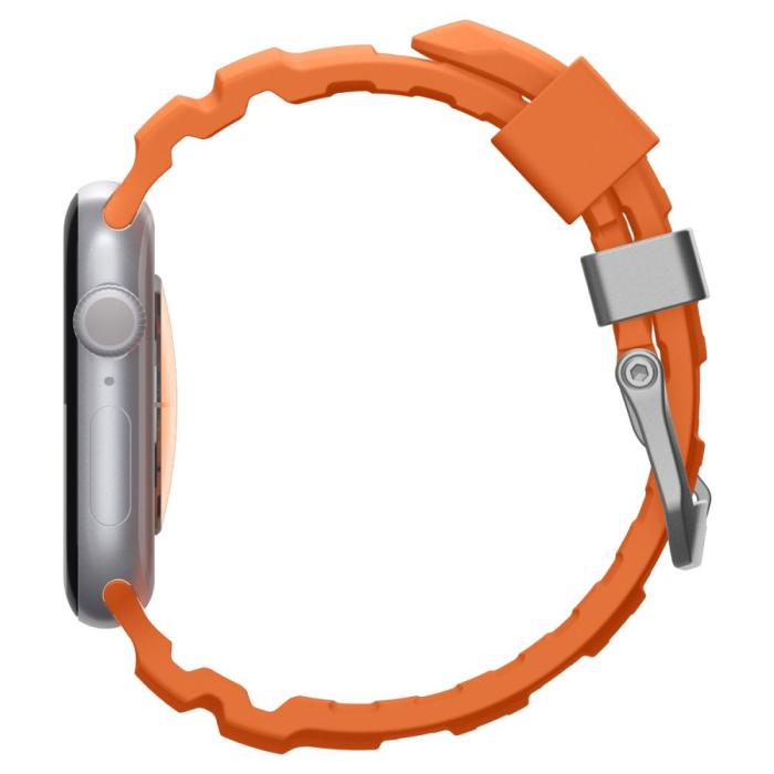 Bild 3, Spigen Apple Watch 42/44/45/46/49 mm Klockarmband Orange