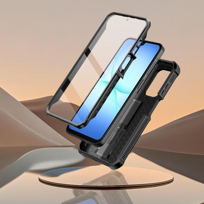 Bild 4, Tech-Protect Samsung Galaxy A17 Skal Kevlar Cam+ Svart