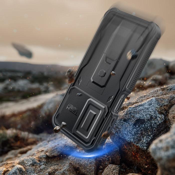 Bild 5, Tech-Protect Samsung Galaxy A17 Skal Kevlar Cam+ Svart