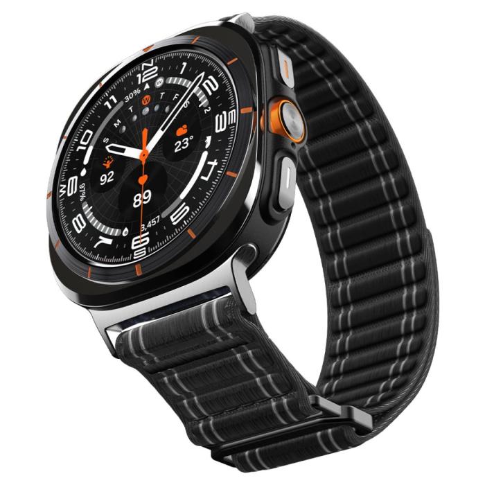 Bild 2, Spigen Galaxy Watch Ultra (2025) / 47 mm Klockarmband Svart