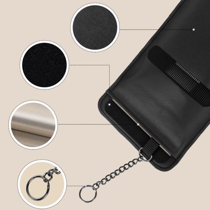 Bild 5, Tech-Protect RFID Signalblockerande Fodral Svart