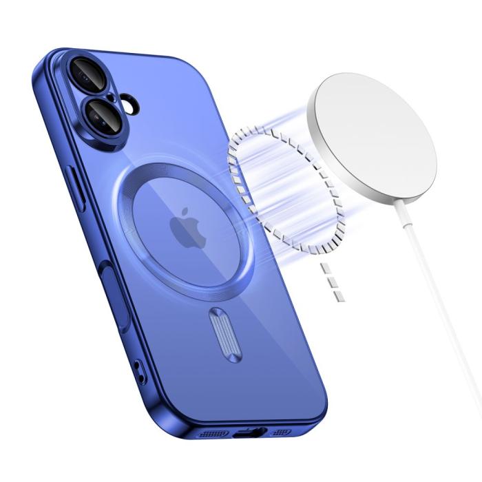 Bild 3, Tech-Protect iPhone 17 Skal MagSafe MagFlex Mist Blue