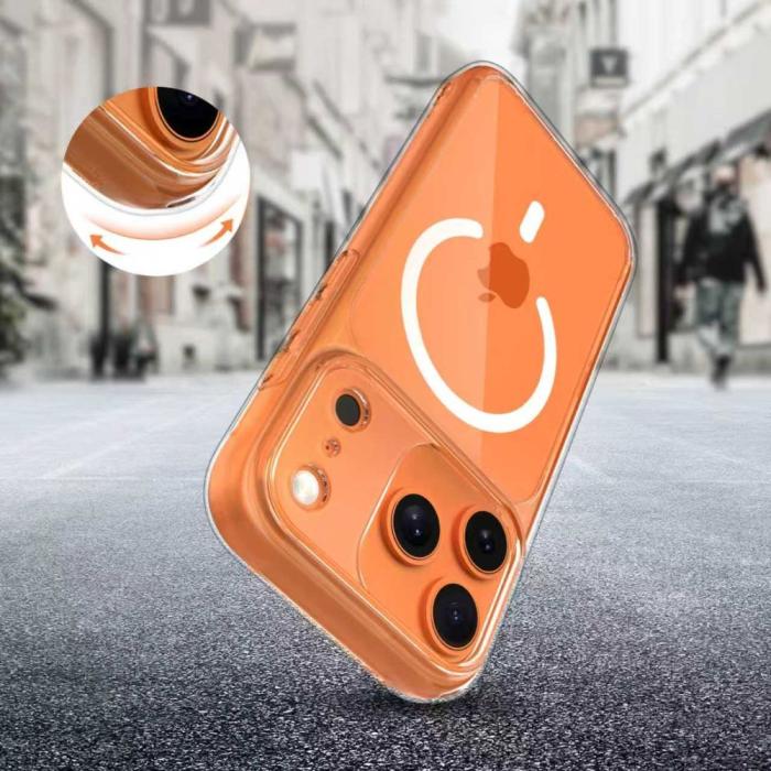 Bild 6, Tech-Protect iPhone 17 Pro Max Skal MagSafe MagPeak Transparent