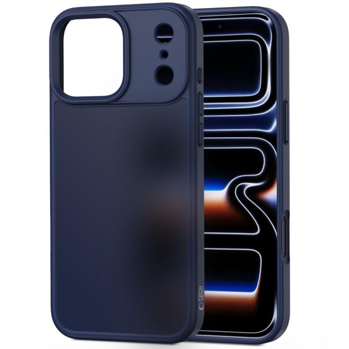 Bild 2, Tech-Protect iPhone 17 Pro Skal MagMat Matte Deep Blue
