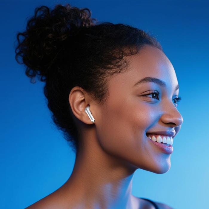 Bild 6, Tech-Protect Hörlurar In-Ear UltraBoost TWS Vit