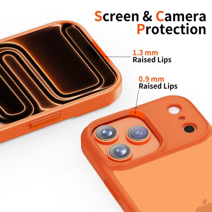 Bild 4, Tech-Protect iPhone 17 Pro Skal MagMat Cosmic Orange