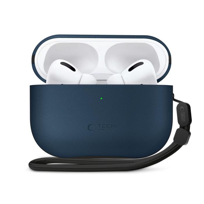 Bild 3, Tech-Protect AirPods Pro 3 Skal NaturalFit Navy Blue