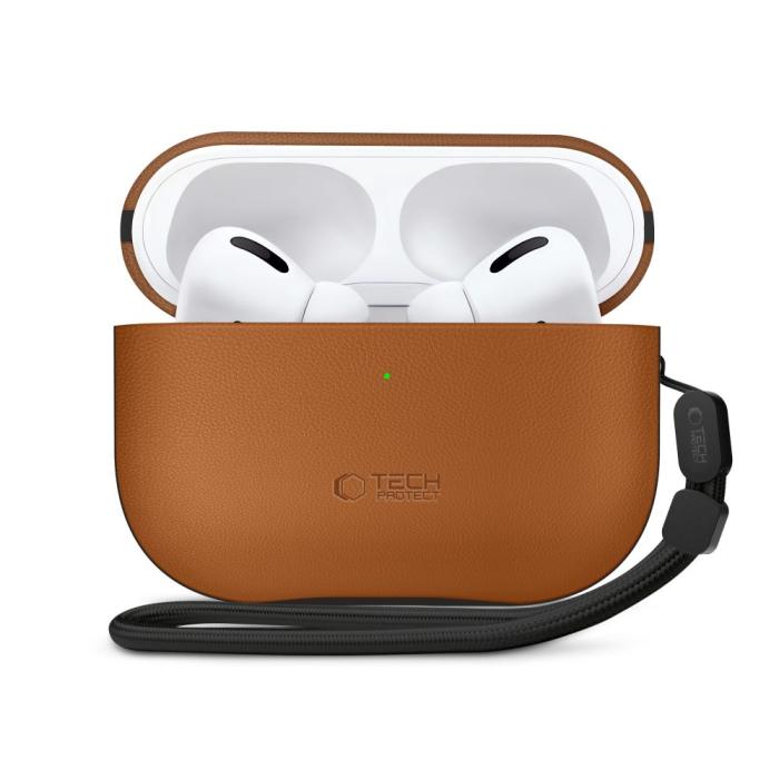 Bild 3, Tech-Protect AirPods Pro 3 Skal NaturalFit Brun