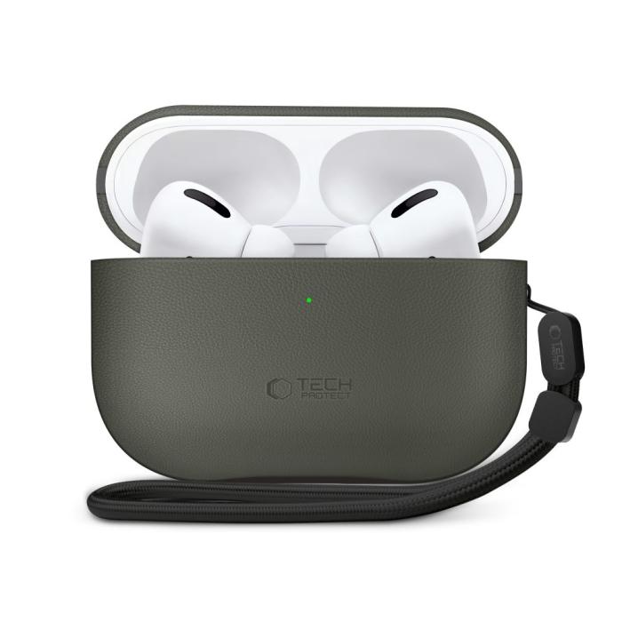 Bild 2, Tech-Protect AirPods Pro 3 Skal NaturalFit Olive Green