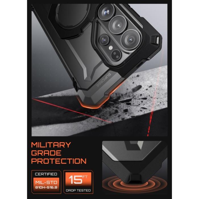 Bild 5, Supcase Galaxy S26 Ultra Skal MagSafe UB Grip Svart