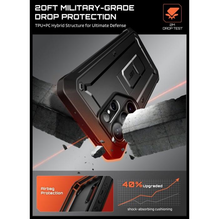 Bild 3, Supcase Galaxy S26 Ultra Skal Unicorn Beetle Inkl. 2-PACK Skärmskydd