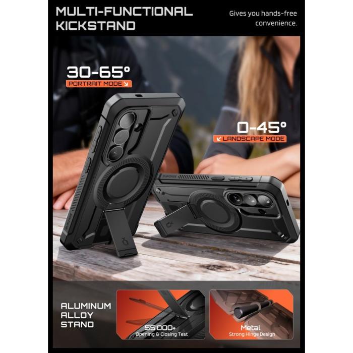 Bild 6, Supcase Galaxy S26 Skal 2-SET MagSafe Unicorn Beetle Pro Svart