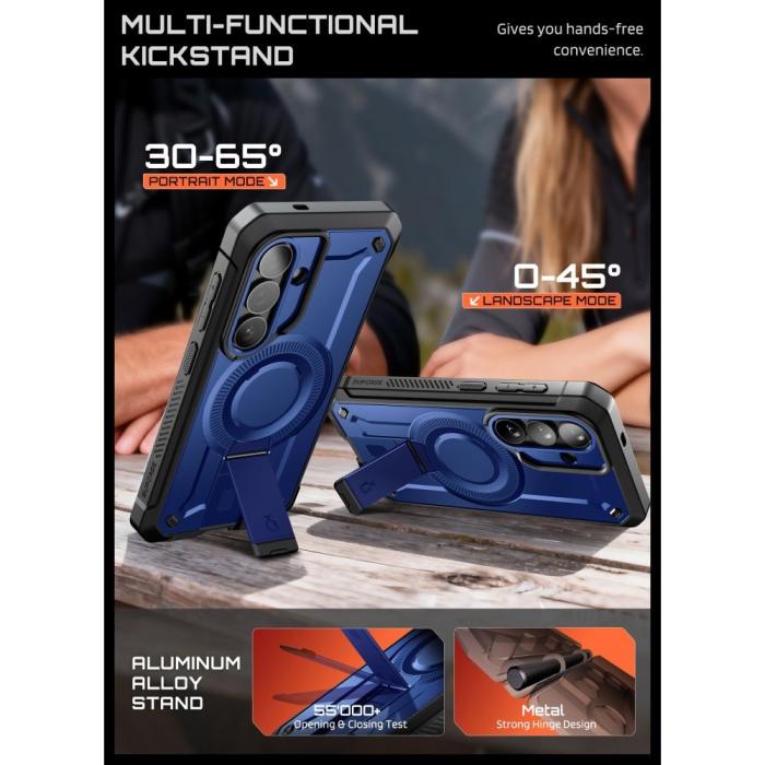 Bild 6, Supcase Galaxy S26 Skal 2-SET MagSafe Unicorn Beetle Pro Cobalt