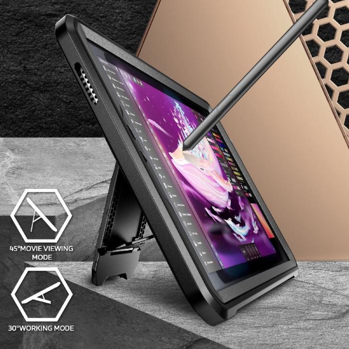 Bild 2, Supcase Samsung Galaxy Tab A11 Skal Unicorn Beetle Pro Svart