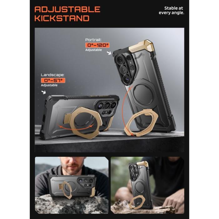 Bild 4, Supcase Samsung Galaxy S26 Ultra Skal MagSafe UB Grip Desert