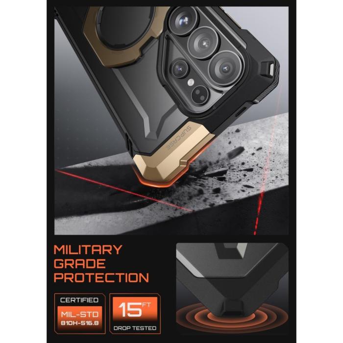 Bild 5, Supcase Samsung Galaxy S26 Ultra Skal MagSafe UB Grip Desert