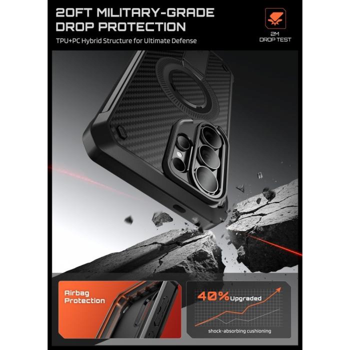 Bild 3, Supcase Galaxy S26 Ultra 2-SET Skal MagSafe Unicorn Beetle Pro