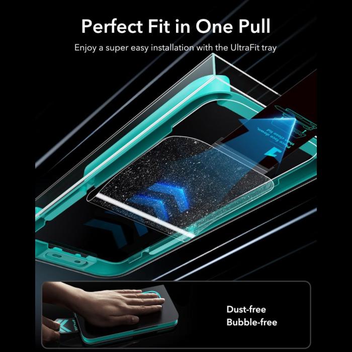 Bild 4, ESR Galaxy S26 Ultra 2-PACK Skärmskydd UltraFit Armorite Pro Härdat Glas