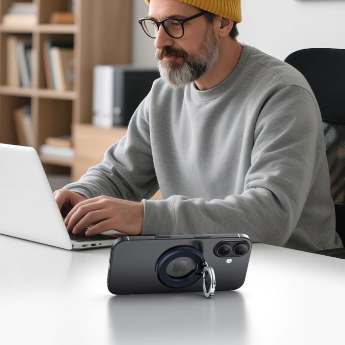 Bild 6, Tech-Protect Magnetisk MagSafe Ringhållare Navy Blue