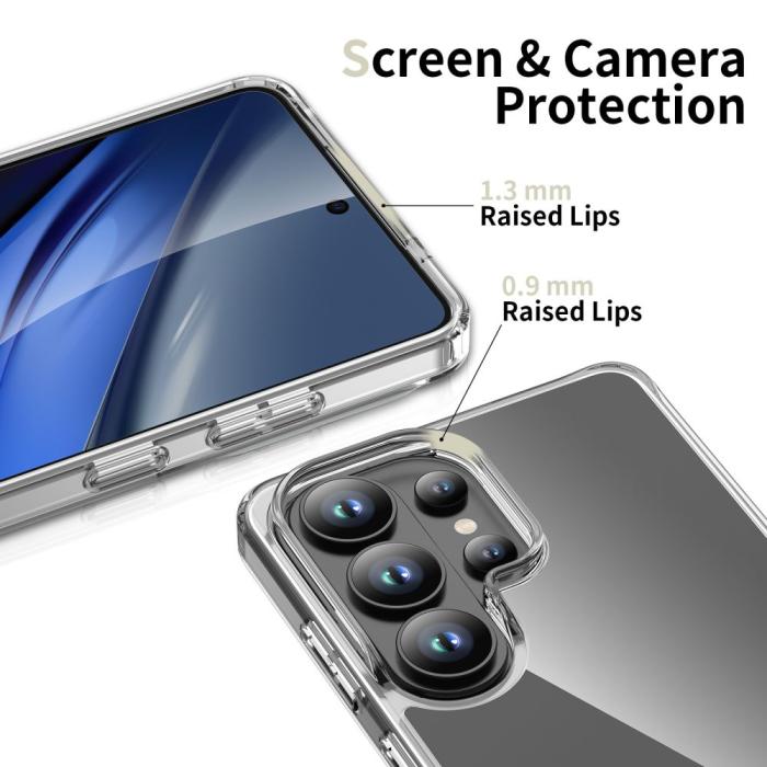 Bild 5, Tech-Protect Galaxy S26 Ultra Skal FlexAir Hybrid Transparent