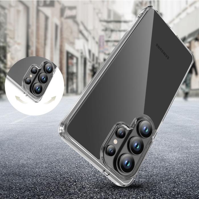 Bild 6, Tech-Protect Galaxy S26 Ultra Skal FlexAir Hybrid Transparent