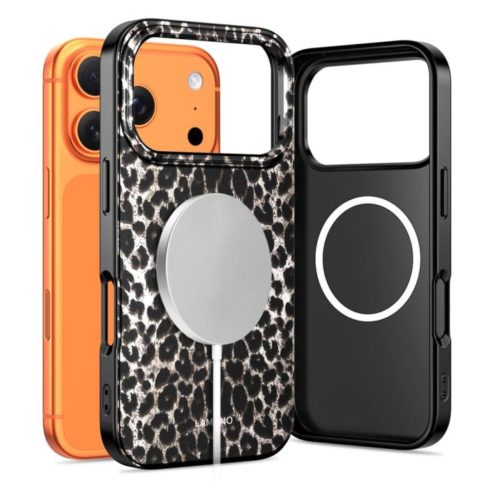 Bild 3, Tech-Protect iPhone 17 Pro Skal MagSafe Lamano Leopard