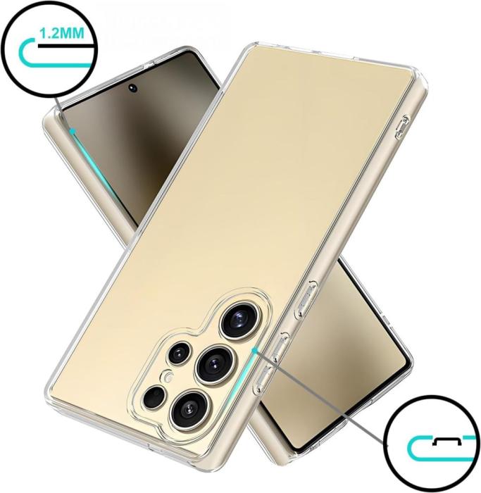 Bild 5, Tech-Protect Samsung Galaxy S26 Ultra Skal FlexAir Transparent