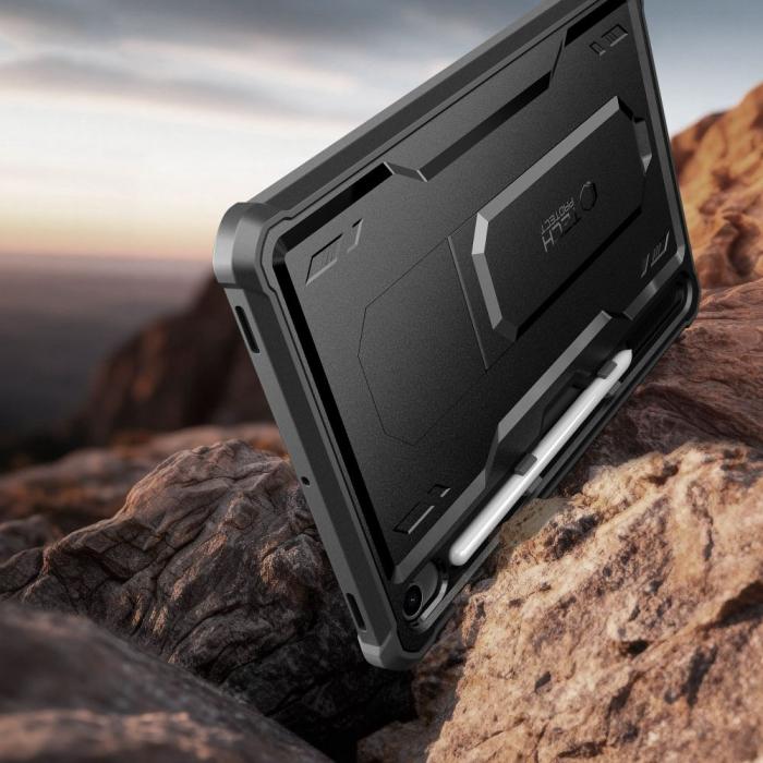 Bild 4, Tech-Protect Galaxy Tab S10 Lite/S10 FE/S9 2-SET Skal Kevlar Pro Svart