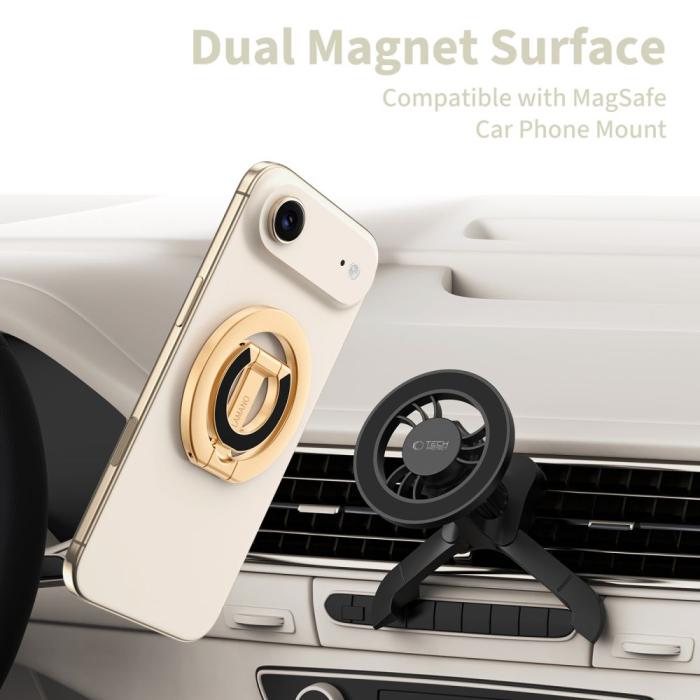 Bild 5, Tech-Protect Magnetisk MagSafe Ringhållare Lamano Guld