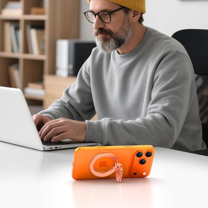 Bild 3, Tech-Protect Magnetisk MagSafe Ringhållare Lamano Roséguld