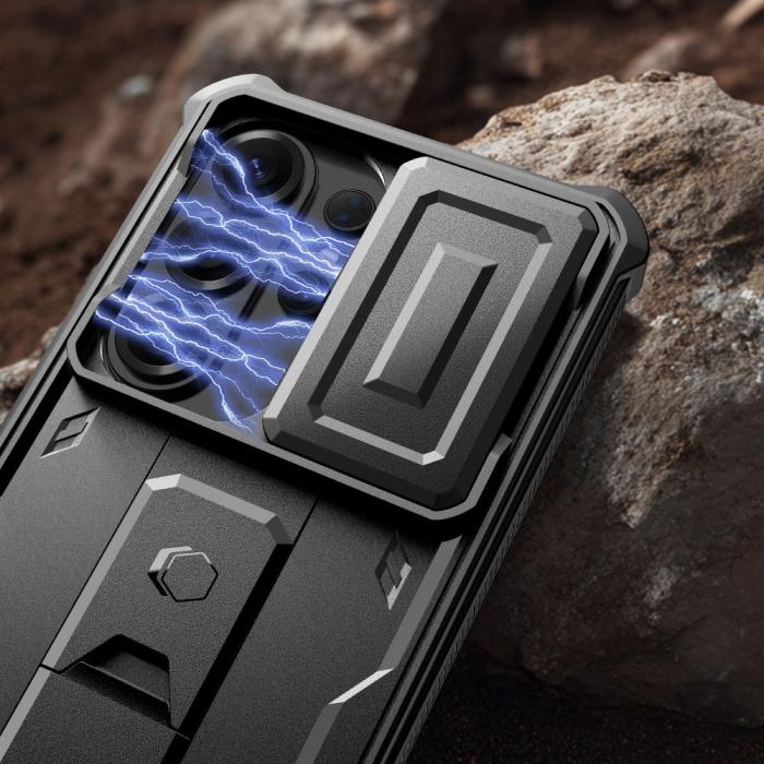 Bild 3, Tech-Protect Galaxy S26 Ultra 2-SET Skal Kevlar Cam+ Svart