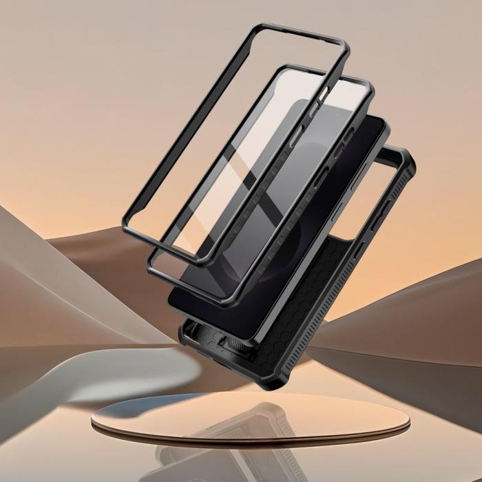 Bild 5, Tech-Protect Galaxy S26 Ultra 2-SET Skal Kevlar Cam+ Svart