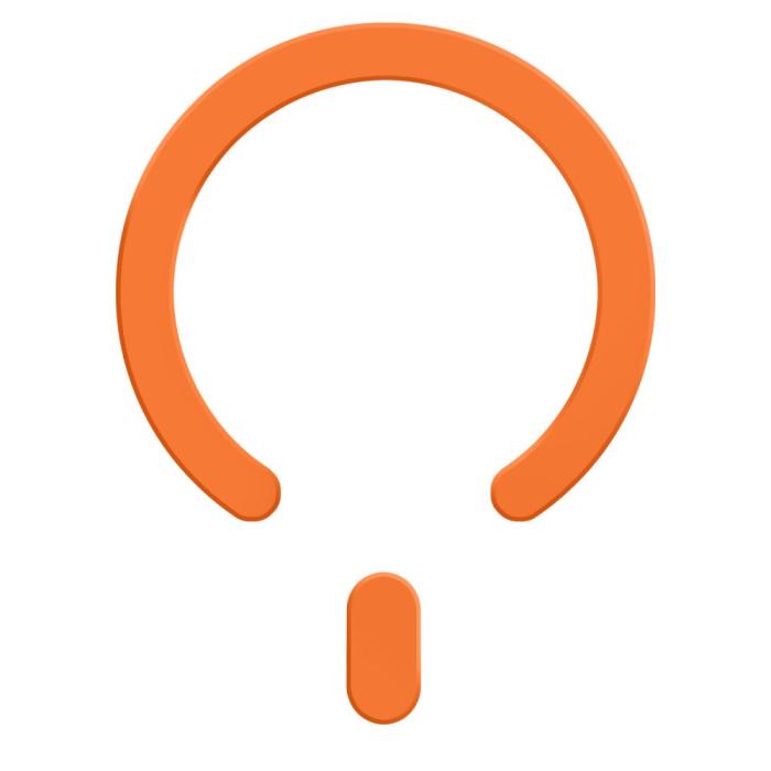 Bild 3, Tech-Protect Magnetisk MagSafe Ring Cosmic Orange