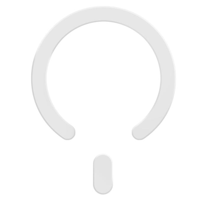 Bild 2, Tech-Protect Magnetisk MagSafe Ring Vit